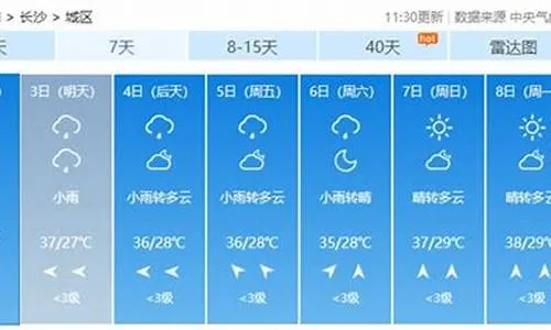 湖南近期天气预报15天天气预报（湖南天气预报未来15天查询）