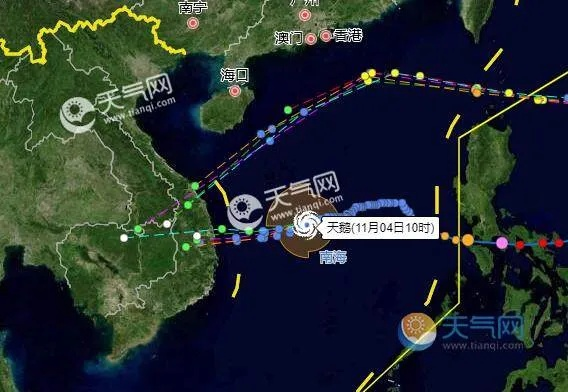 台风路径预测(台风路径预测实时动态) 台风路径预测(台风路径预测实时动态)