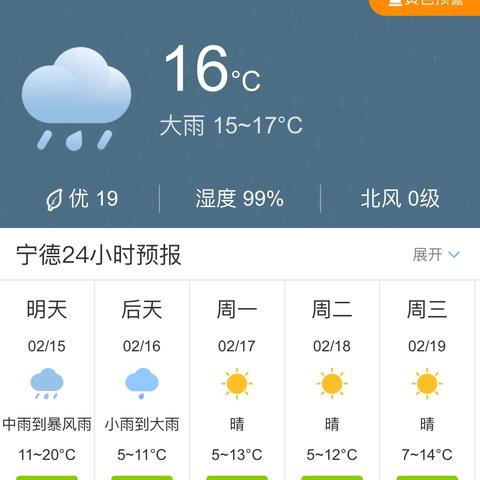 宁德天气（宁德天气一个月30天气）