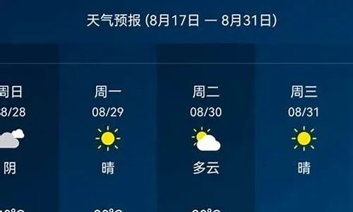 天气预报15天查询天40（天气预报15天当地下载）