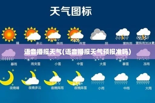 语音播报天气预报下载(语音播报器天气预报) 语音播报天气预报下载(语音播报器天气预报)